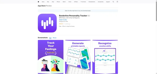 Borderline Personality Tracker